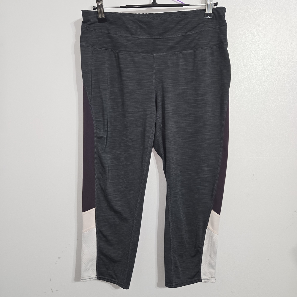 P#59 Tangerine Womens Leggings Gray /Pink/White